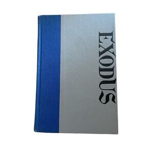 Vintage 1958 Exodus Hardback by Leon Uris